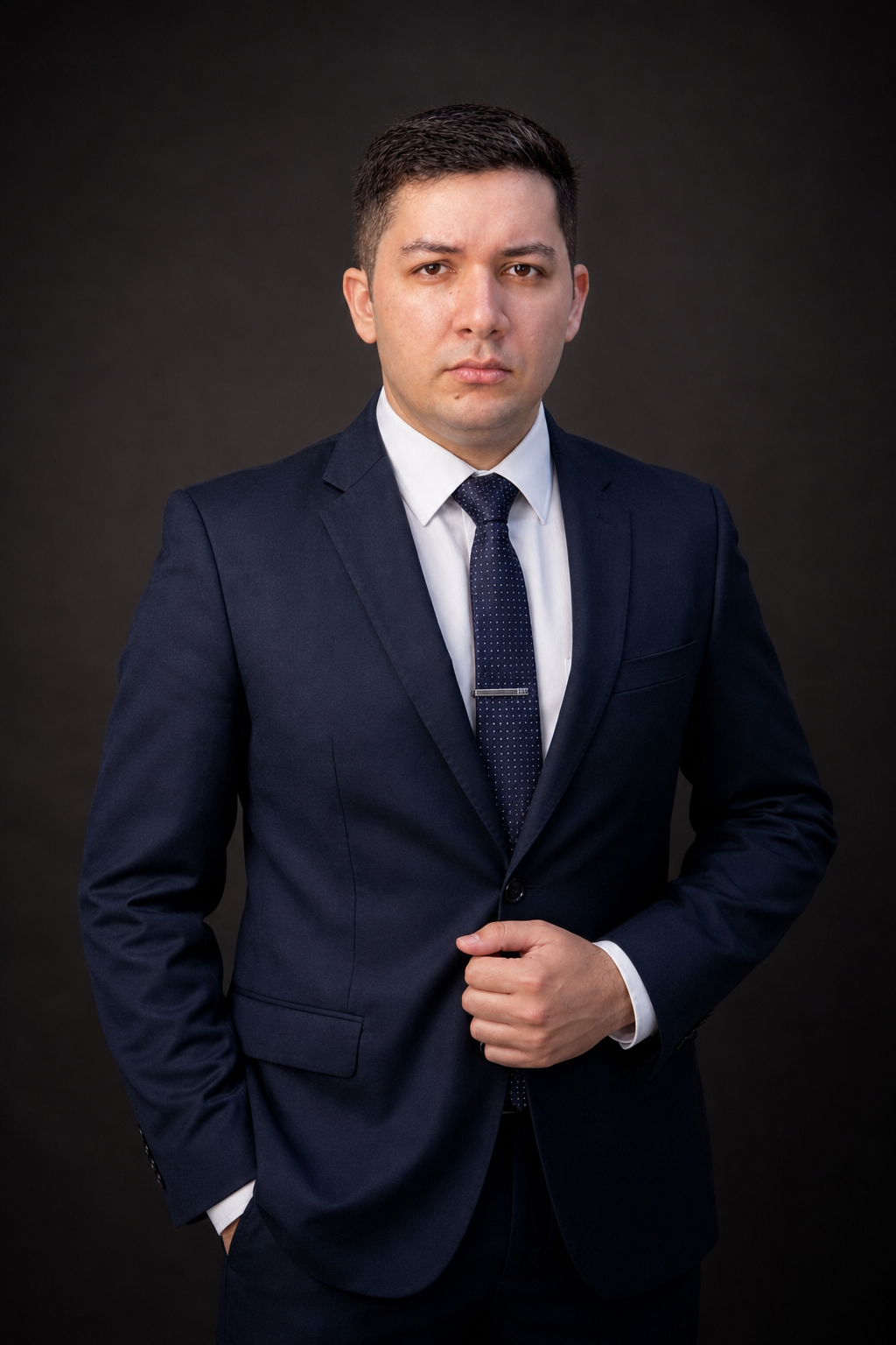 Retrato profissional do Dr. Emanuel Silva